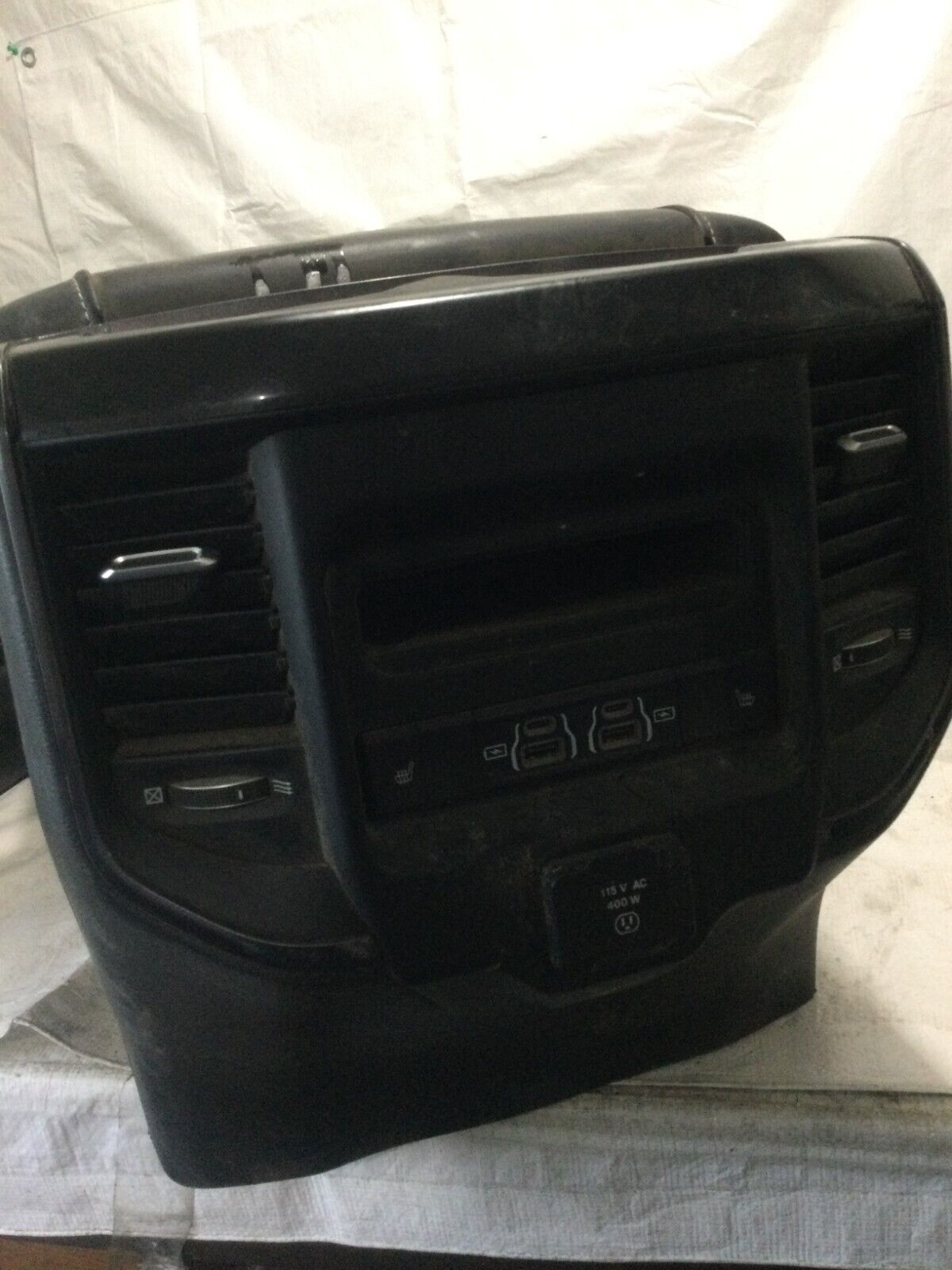 2021 Dodge Ram 2500 Power Wagon Front Floor Center Console Assembly Black OEM