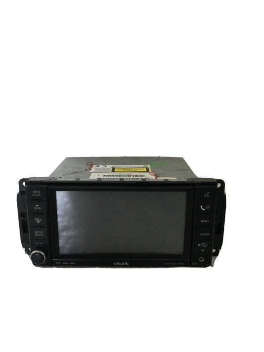 2009 Dodge Charger Sirius Radio CD MP3 DVD 05064758AB OEM