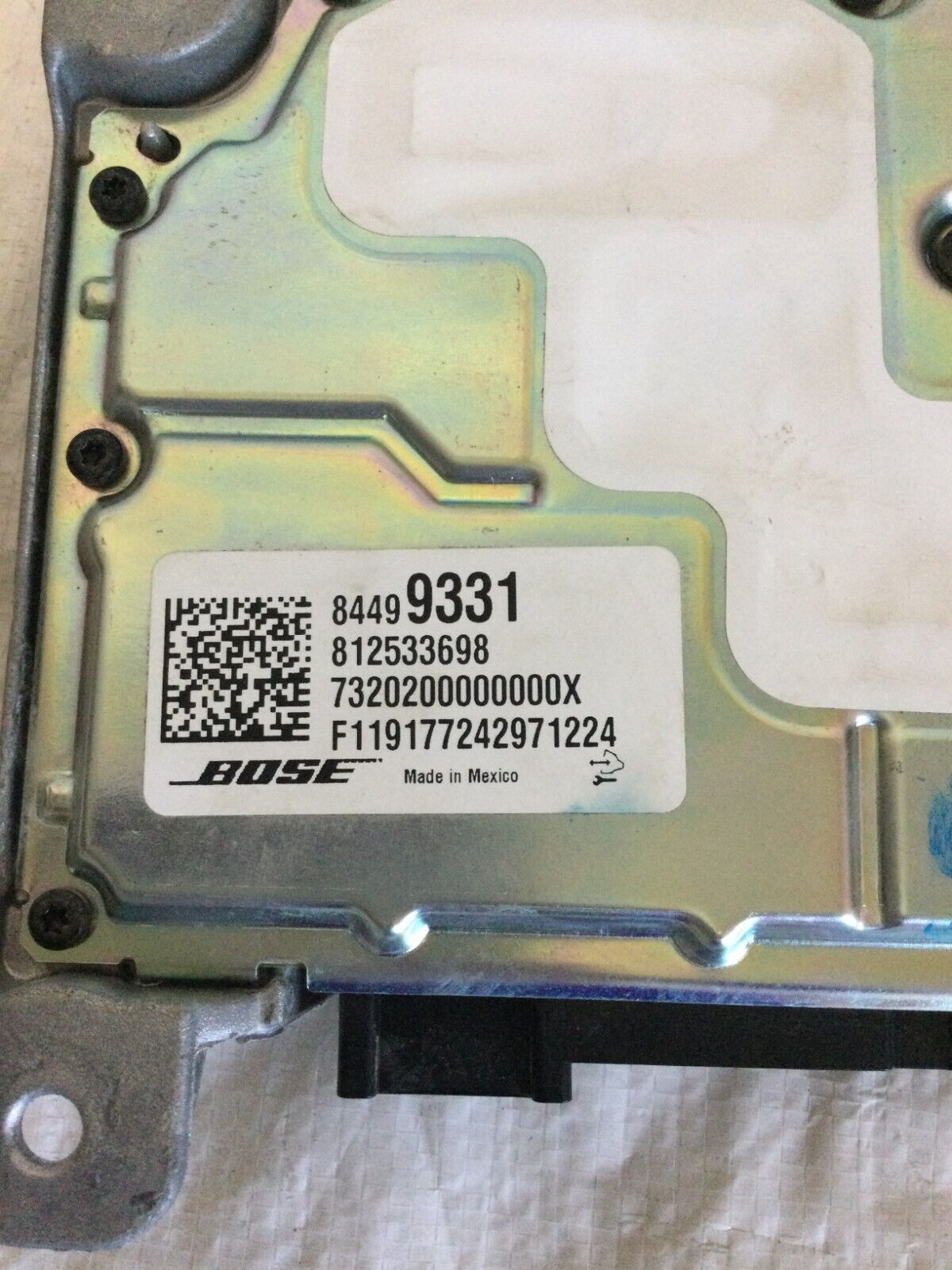 2019 GMC Sierra 1500 Audio Radio Amp Amplifier OEM 84499331