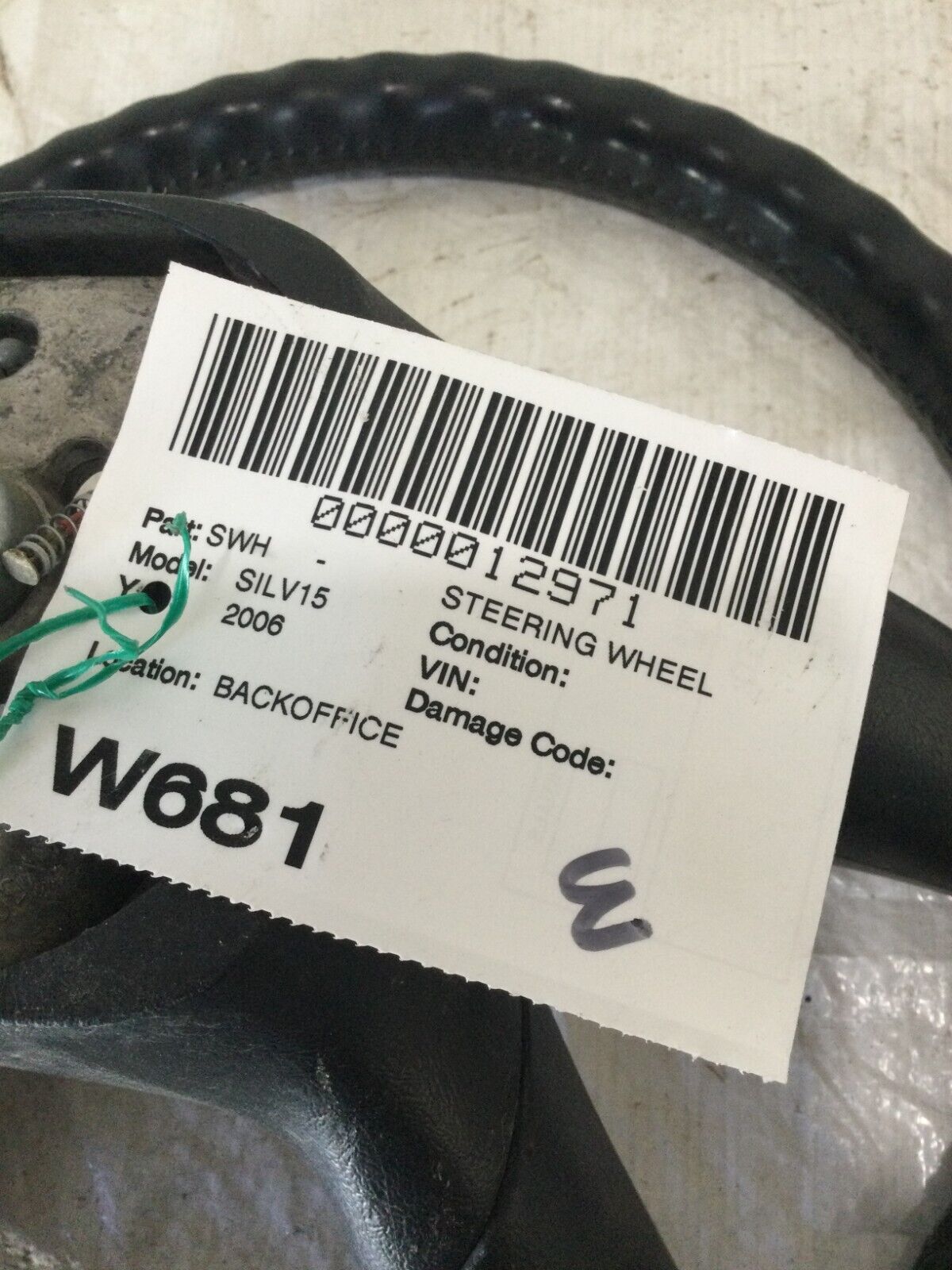 2003-2006 Chevy Silverado 1500 Strng Wheel W/ Control Buttons OEM