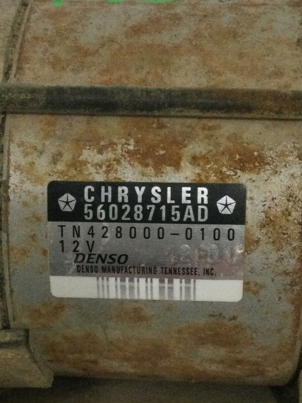 2003-2004 Dodge Ram 1500 Engine Starter Motor 56028715AD 5.7L OEM