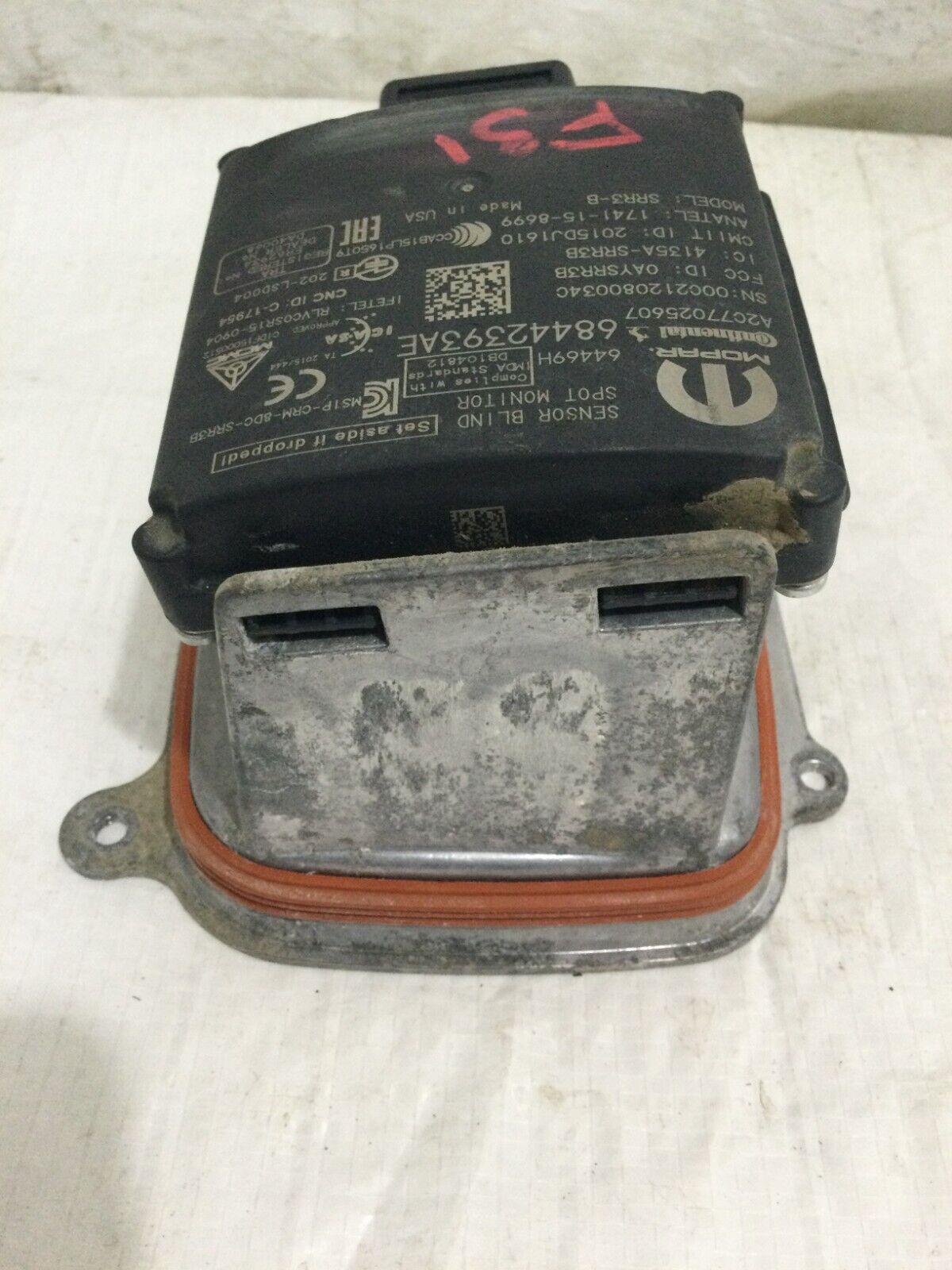 2021 Ram 3500 6.7L Diesel Blind Spot Detection Radar Module OEM 68442393AE