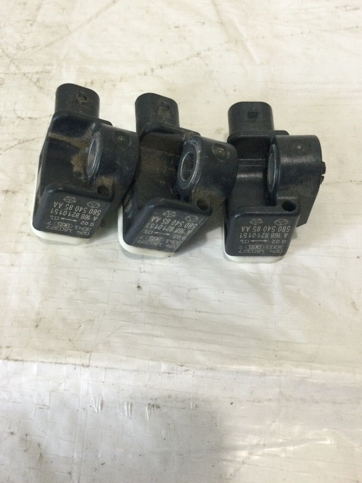 2018 Dodge  Ram 3500 SRS  Sensor 56054085AA OEM Set Of Three