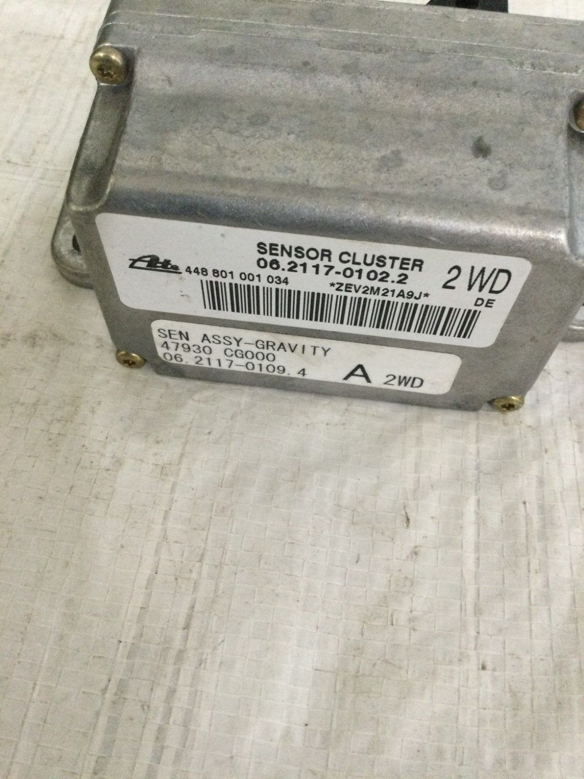 2003 Infiniti FX35 3.5L Yaw Rate Sensor OEM 448801001034