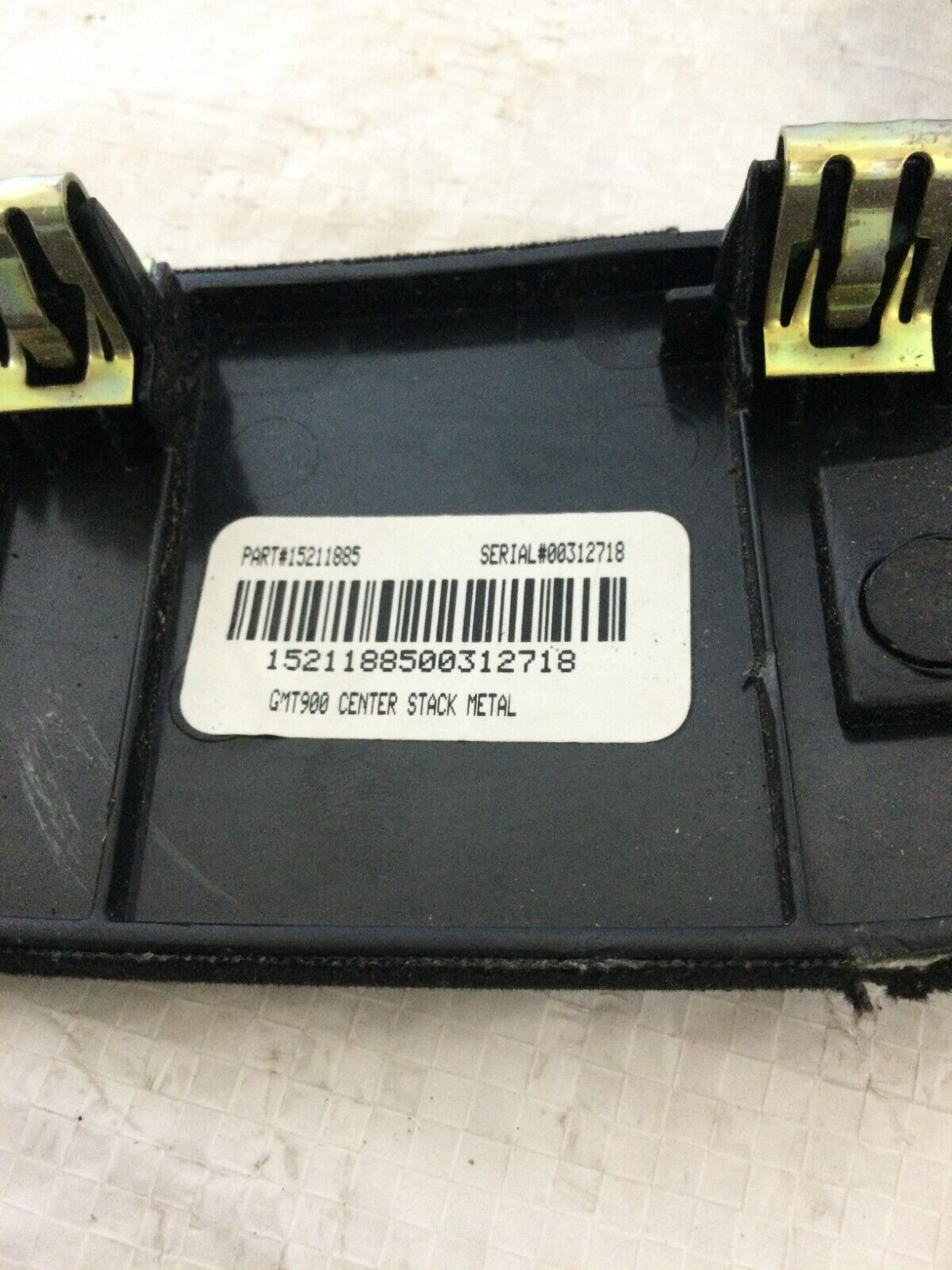 2007 - 2013 Radio Climate Bezel OEM Avalanche Silverado Sierra Tahoe Yukon 