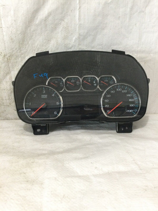 2014-2015 Chevrolet Silverado 1500 Speedometer Gauges Instrument Cluster KPH OEM