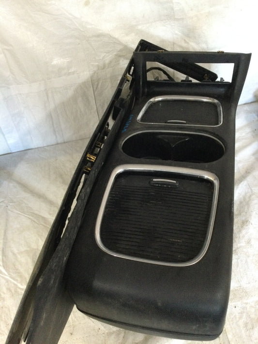 2014 Dodge Caravan Front Floor Complete Console With Sliding Cover OEM