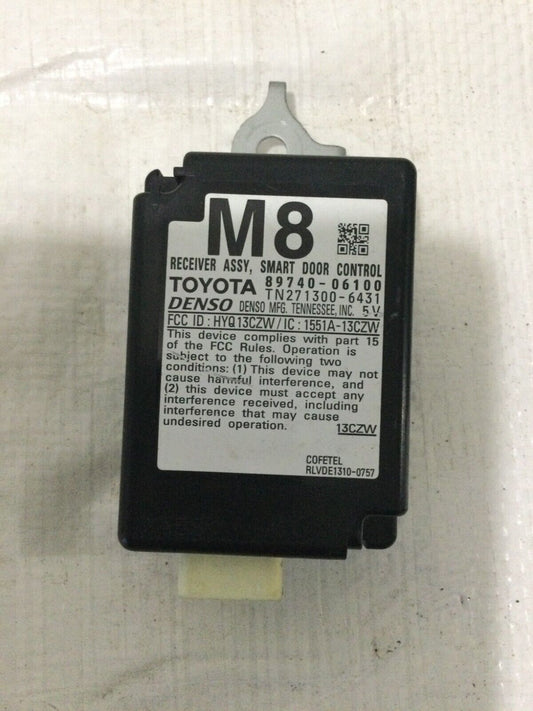 2016 Toyota Camry Smart Door Entry Control Module 89740-08010 OEM
