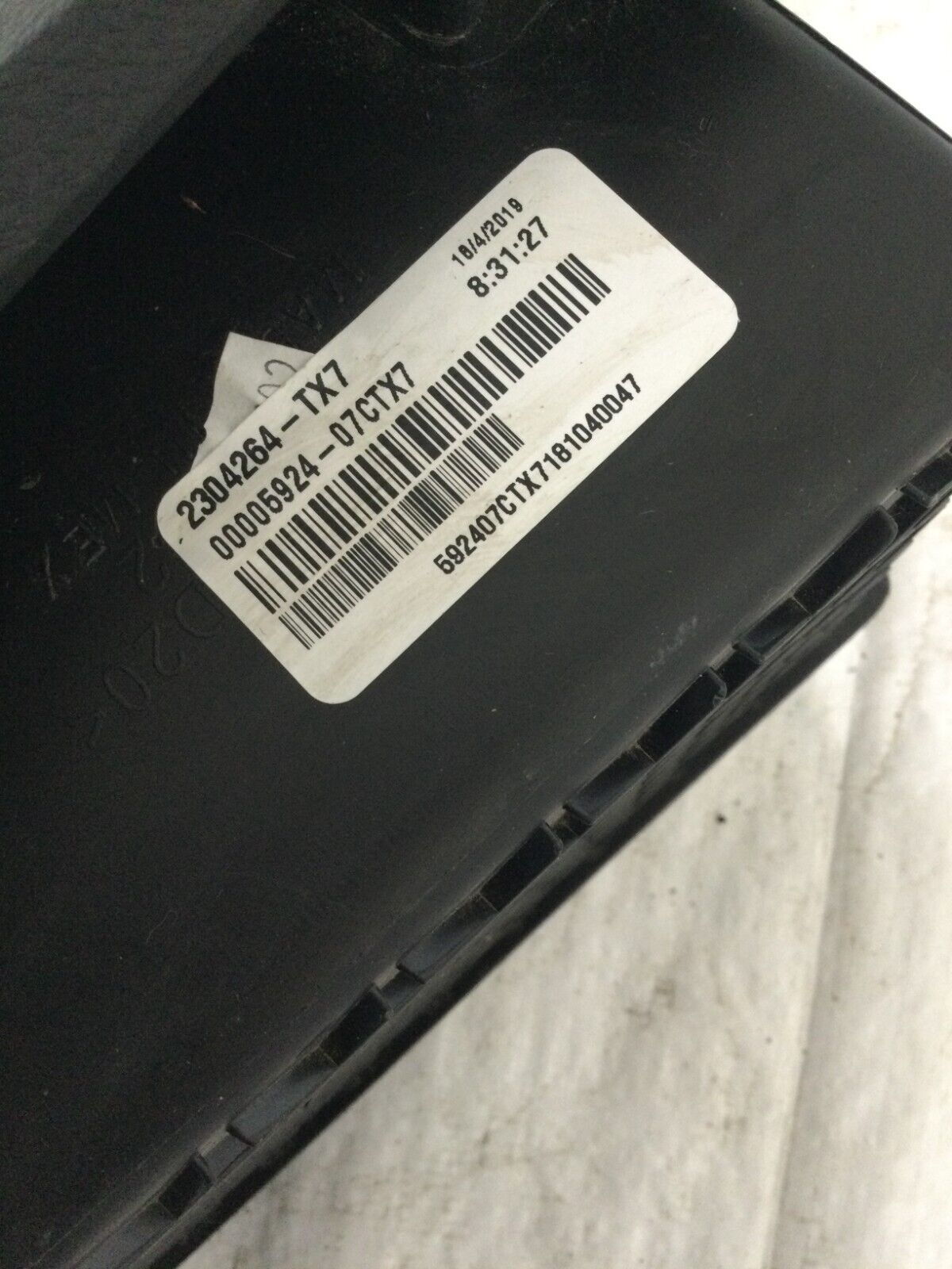 2019 Dodge Ram 1500 Dash Right Glove Box 2304264 OEM