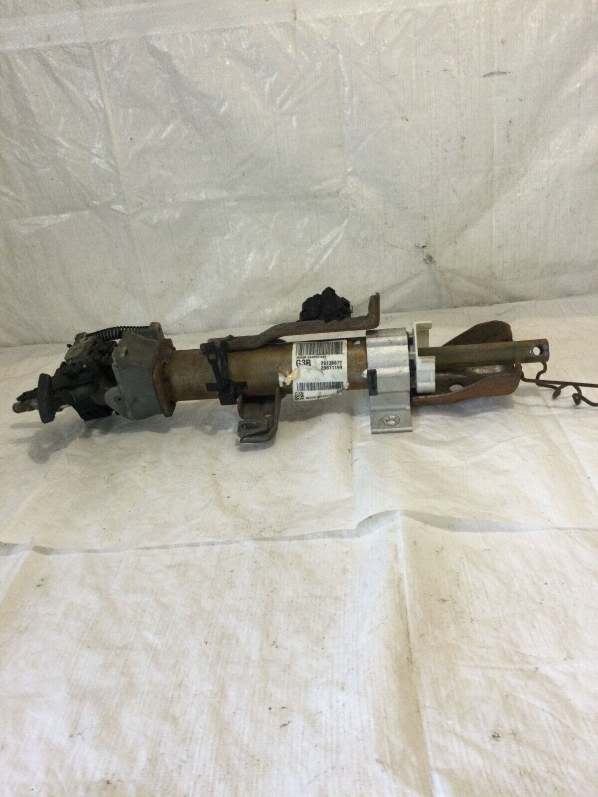 2007 GMC Sierra 2500HD Steering Column Assembly 26136672 OEM