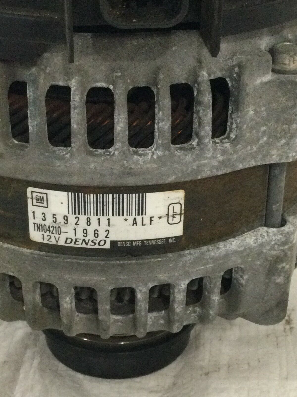 2018-2019 Buick Regal Preferred II Alternator Motor 13592811 OEM 2.0L