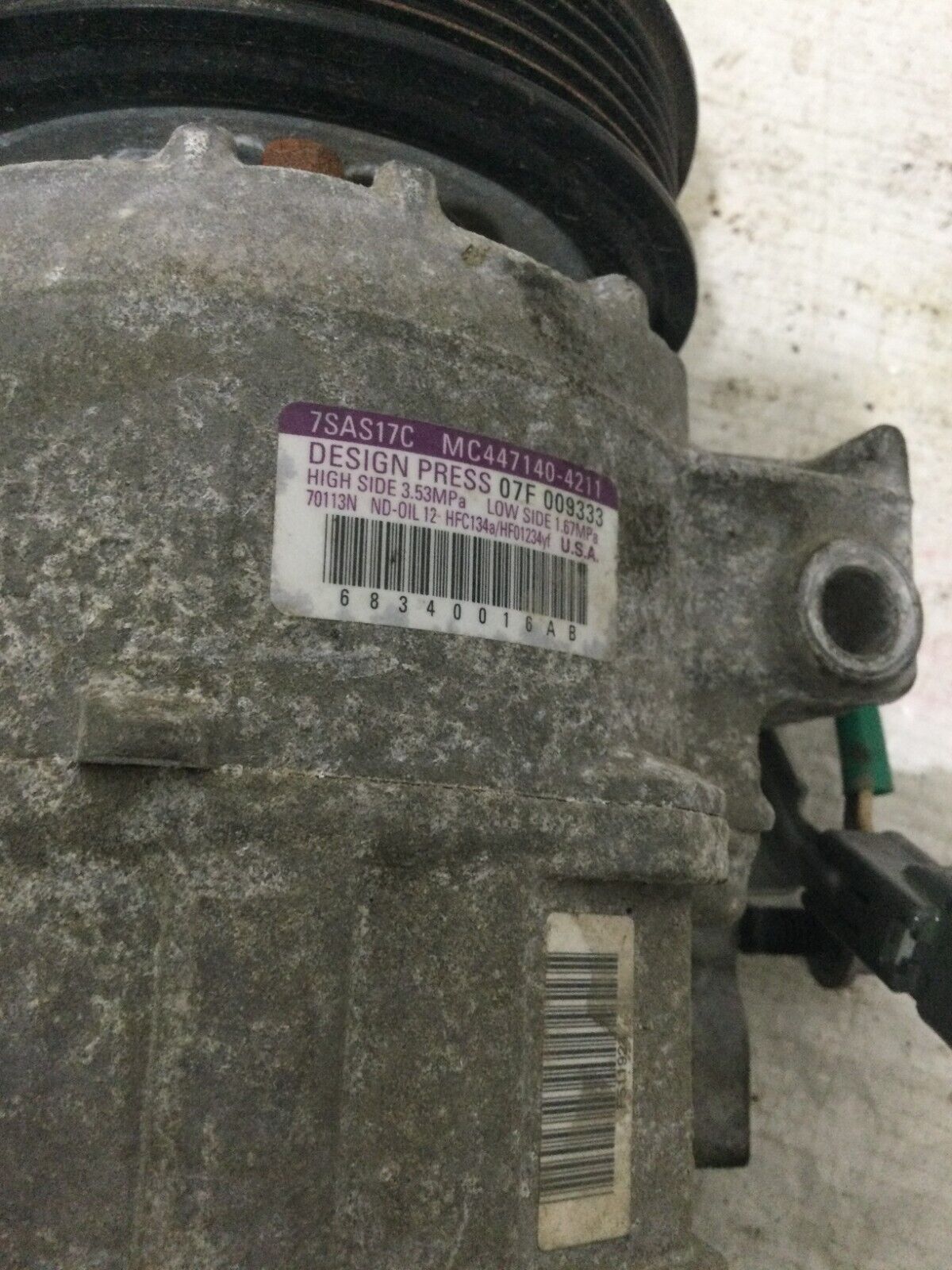 2019-2024 RAM 1500 5.7L HEMI V8 AC A/C COMPRESSOR OEM