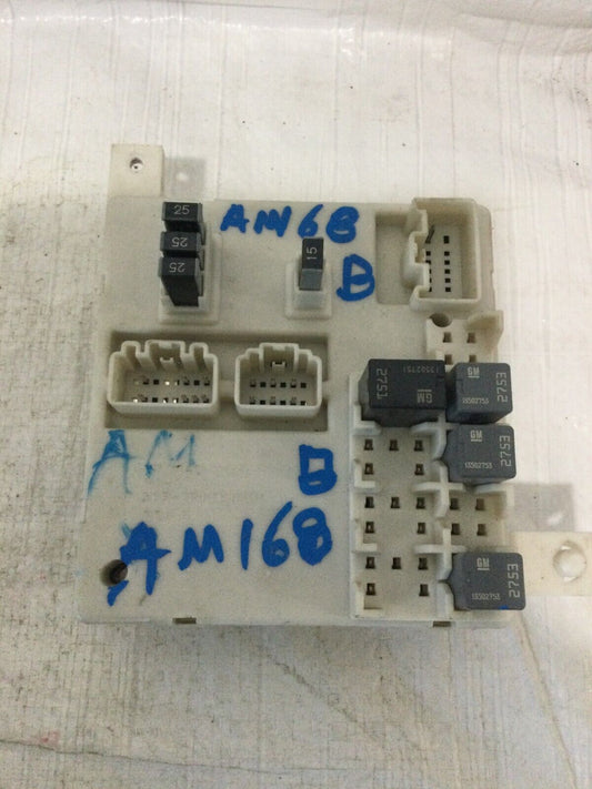 2012 Cadillac CTS Trunk Mounted Cabin Fuse Relay Junction Box 22782850