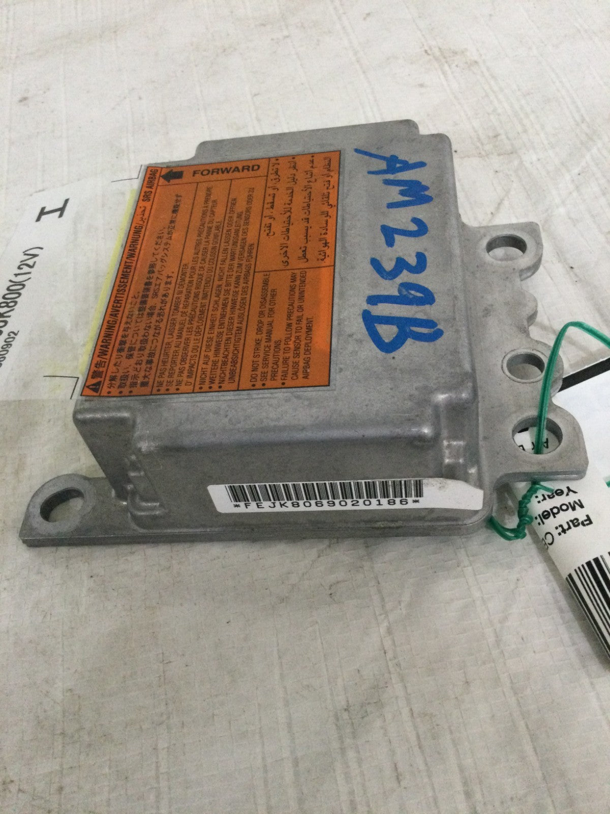 2007 Infiniti G35 3.5L Safety Control Module OEM 98820JK800