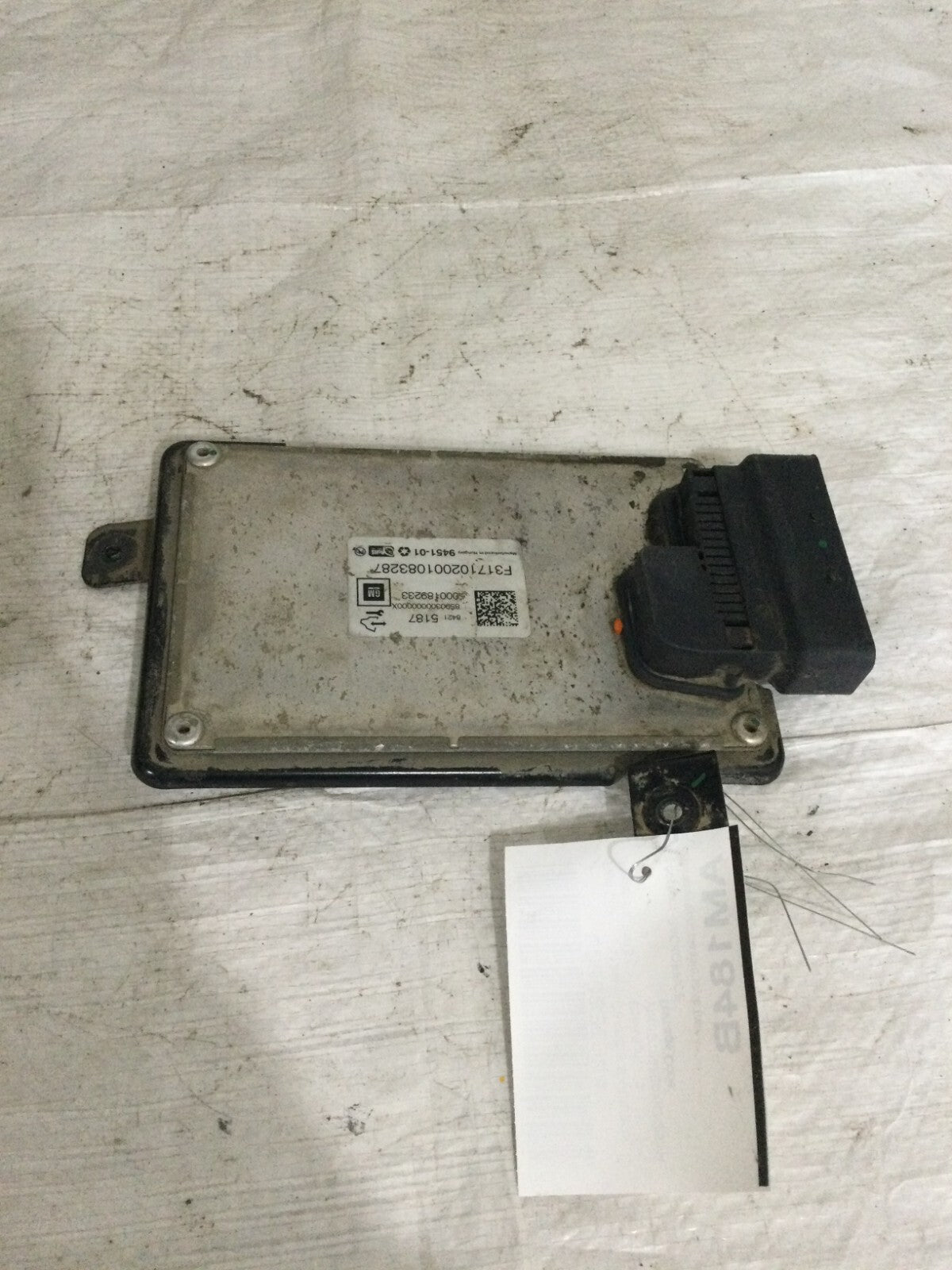 2019 GMC Sierra 1500 Active Suspension Control Module OEM 84215187