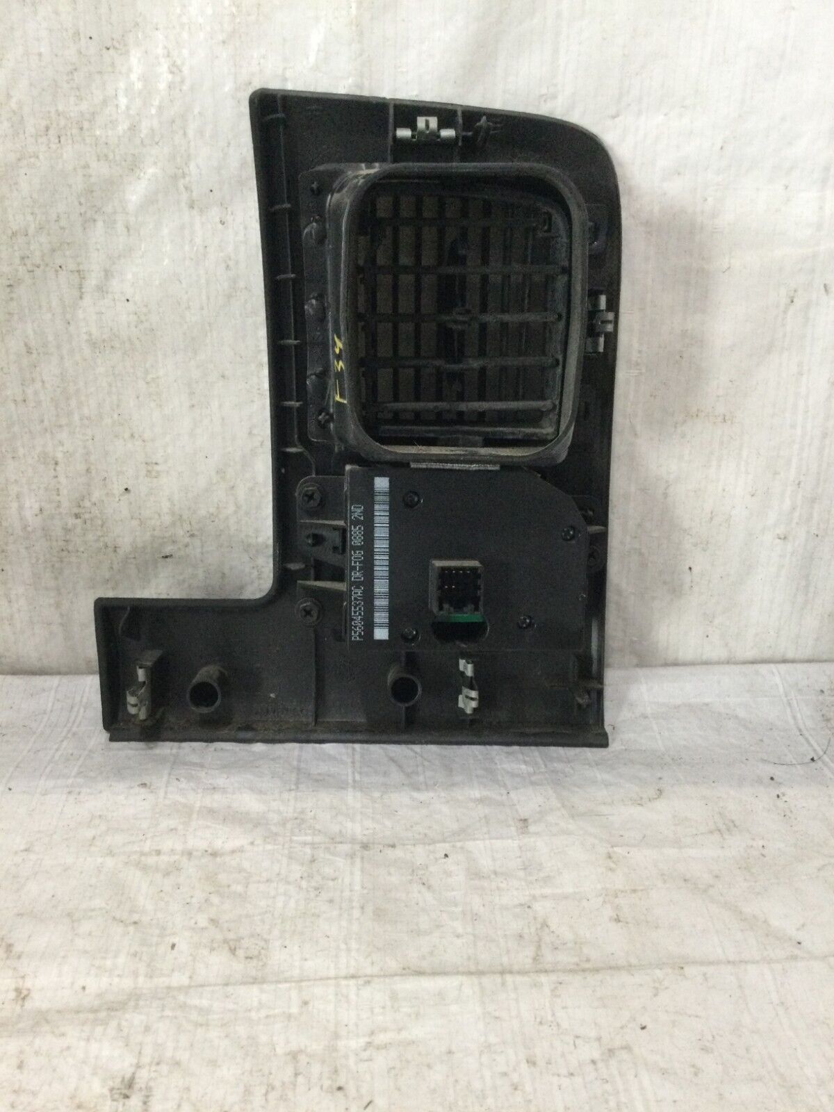 2005 Dodge Ram 1500 2500 Headlight Switch Bezel W/ Air Vent OEM 5GY91XDVAA