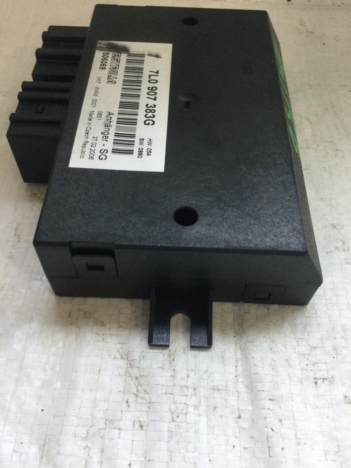 2007 Volkswagen Touareg Towing Trailer Control Module 7L0907383G OEM