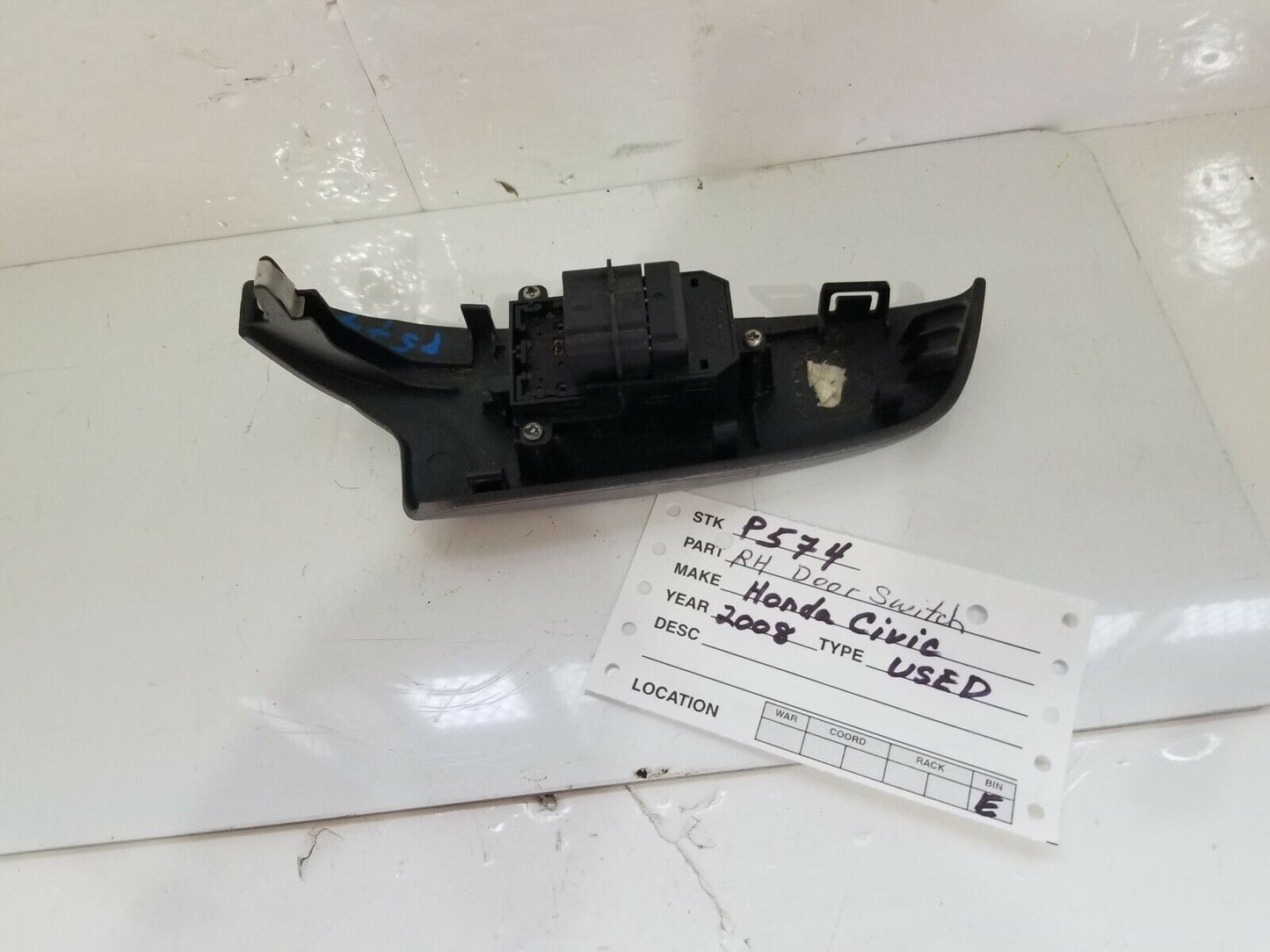 2006-2011 Honda Civic Rear Right Passenger Side Door Window Control Switch OEM