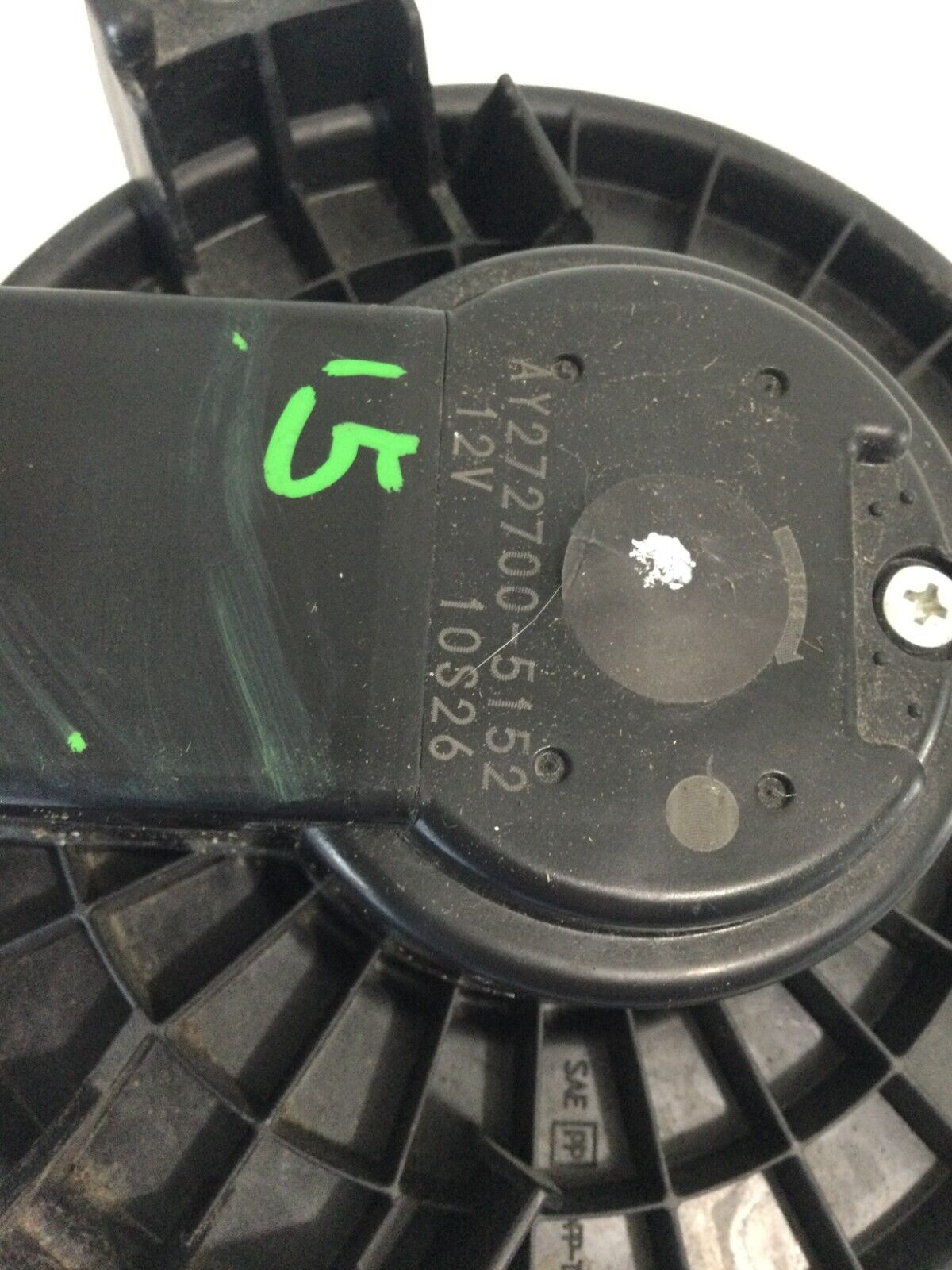 2016 Toyota Corolla A/C Heater Blower Motor OEM