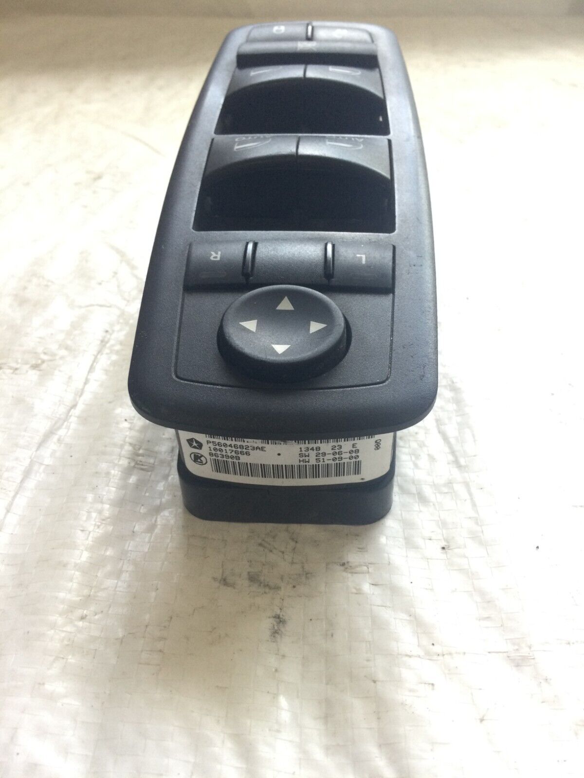 2016-2018 Dodge Ram 1500 Front Left Master Power Window Switch OEM