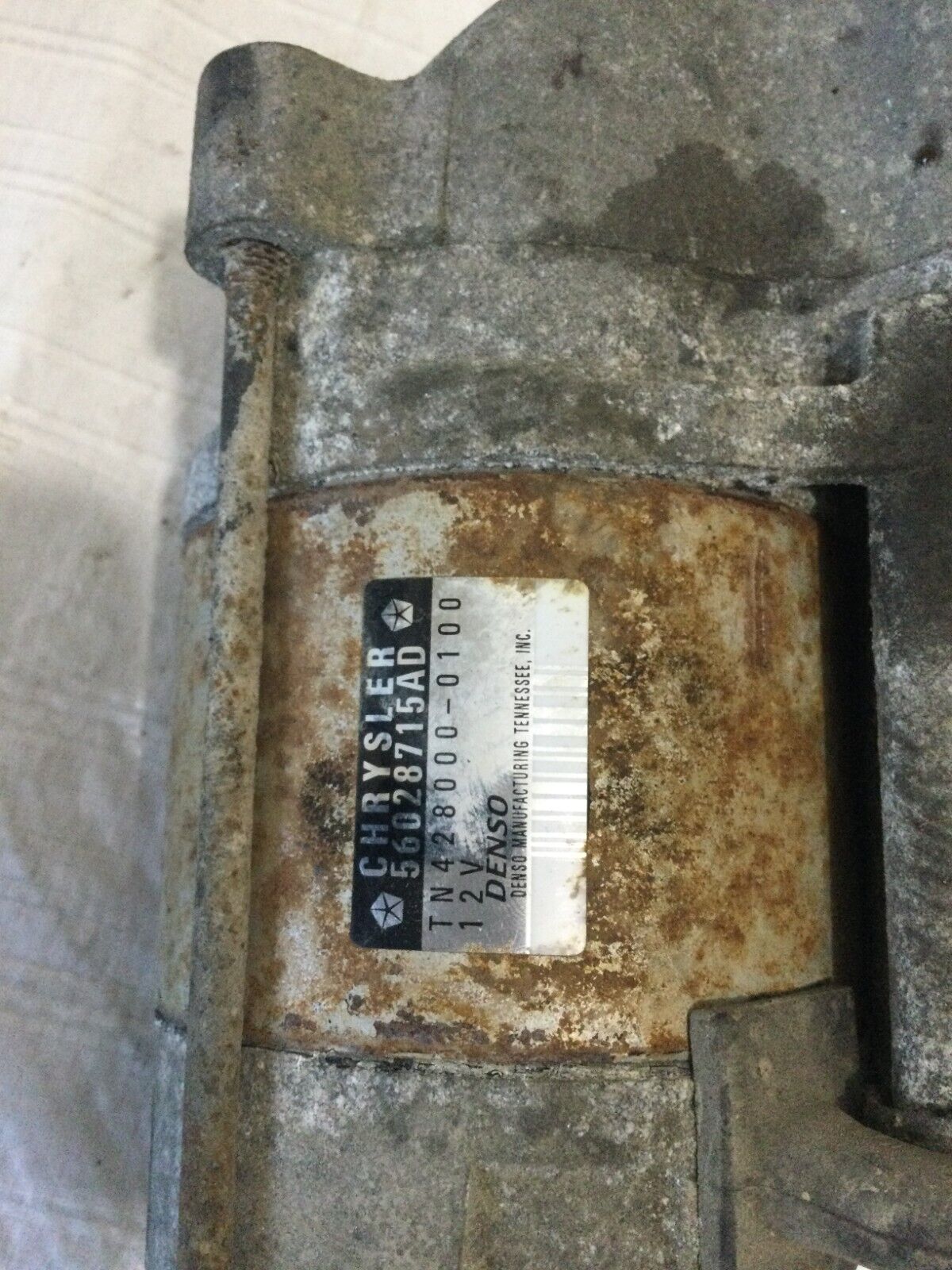 2003-2004 Dodge Ram 1500 Engine Starter Motor OEM 56028715AD 5.7L