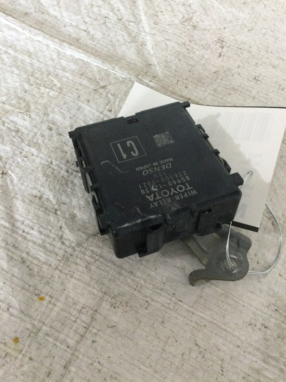 2021 Toyota Corolla Front Windshield Wiper System Control Module OEM 85940-12230