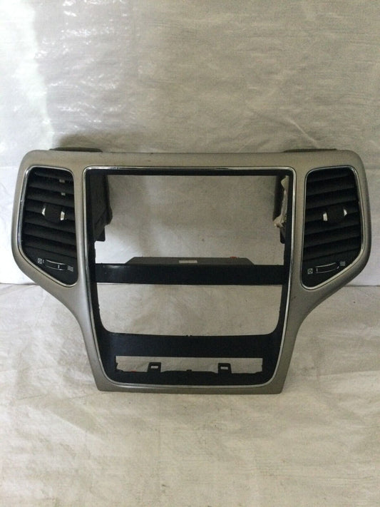 2011-2013 Jeep Grand Cherokee Center Dash Radio Trim Bezel W/ Air Vent OEM