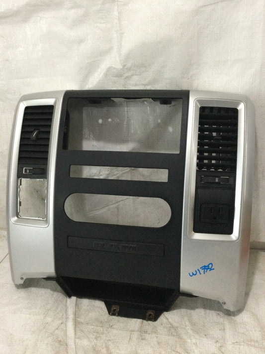 2011-2012 Dodge Ram Center Dash Radio Bezel Trim 1EB051SDAC OEM
