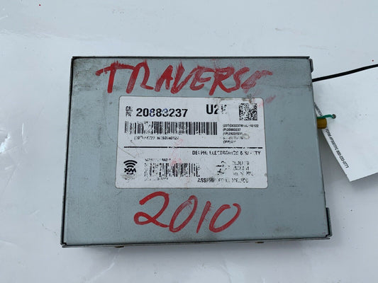 2010 Chevy Traverse XM Satellite Radio Receiver 20883237 OEM OPT U2K