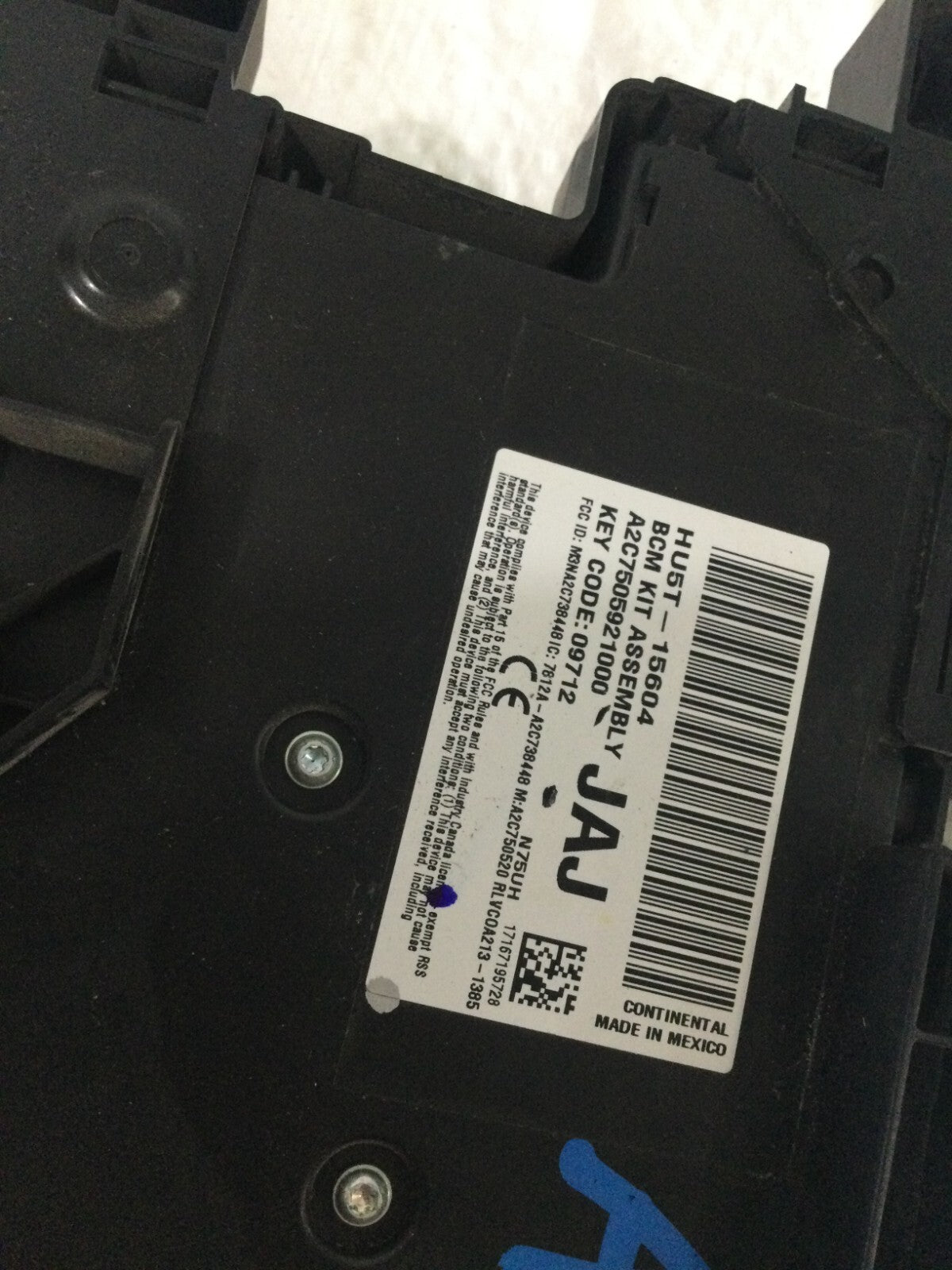 2017 Ford F-150 Smart Junction Block BCM Body Control Module OEM HU5T-15604 OEM