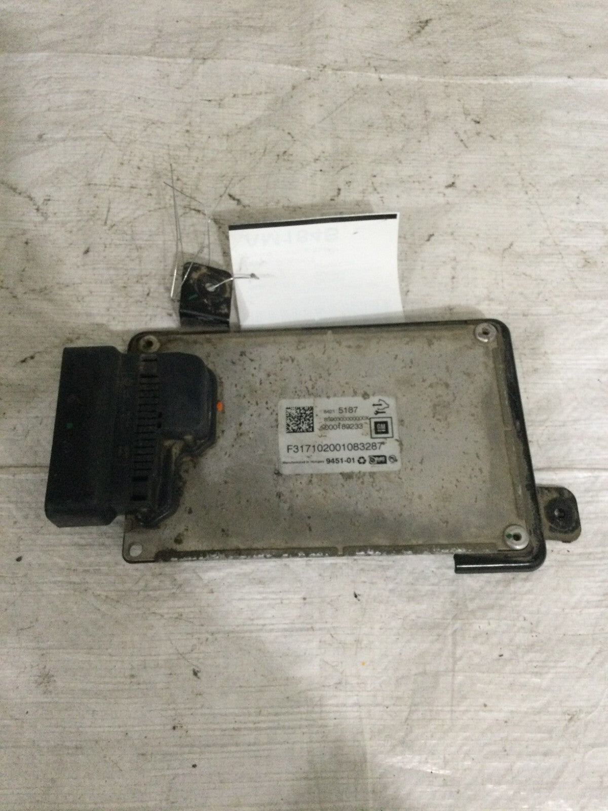 2019 GMC Sierra 1500 Active Suspension Control Module OEM 84215187