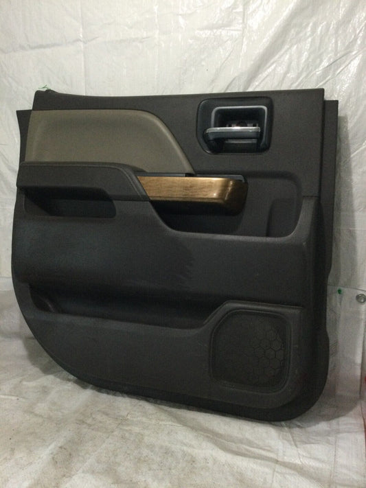 2015 Chevrolet Silverado 1500 Crew Cab Rear Left Door Trim Panel OEM