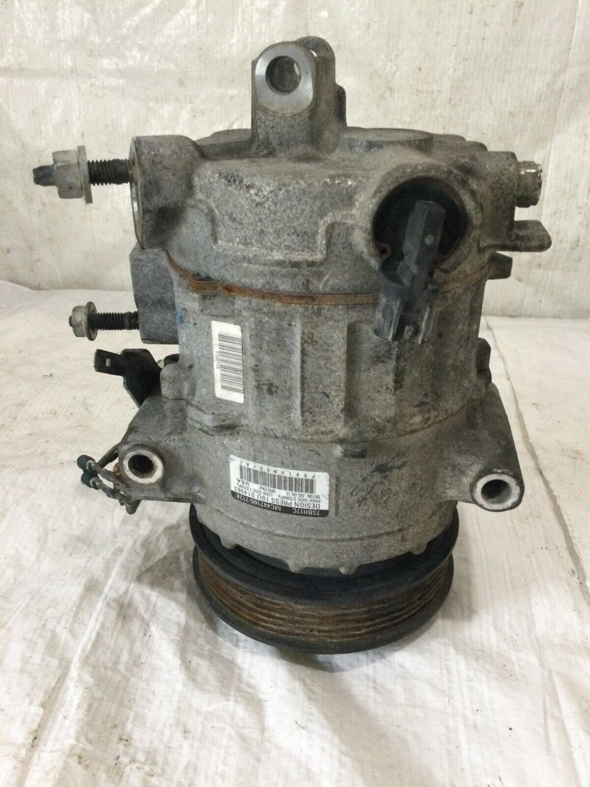 2018 RAM 1500 Air Compressor Assembly  68140664AE OEM