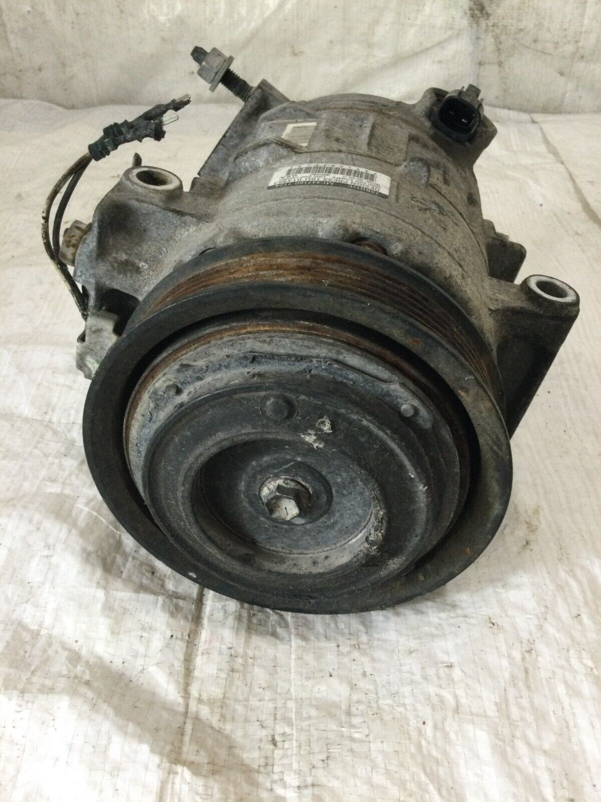 2018 RAM 1500 Air Compressor Assembly  68140664AE OEM