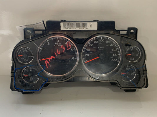 2007-2011 GMC Sierra 1500 Speedometer Gauges Instrument Cluster KPH