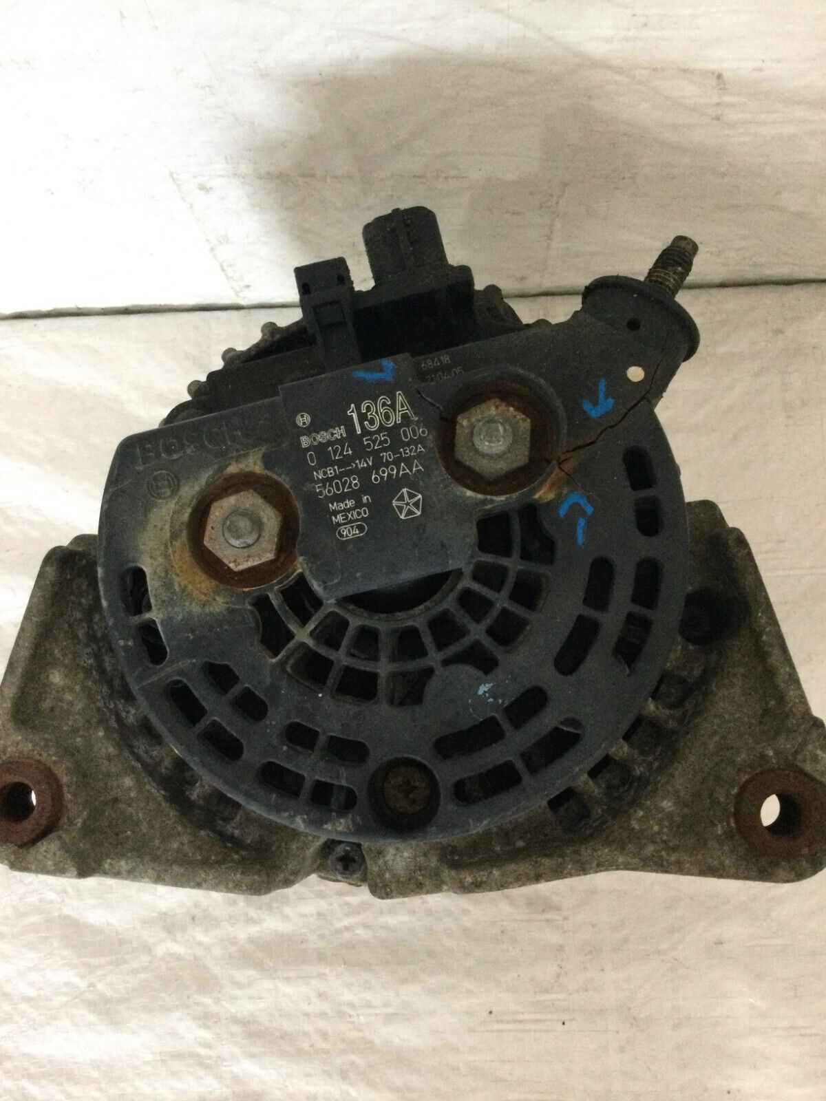 2004 Dodge Ram 1500 Alternator Motor OEM 5.7L 56028699AA