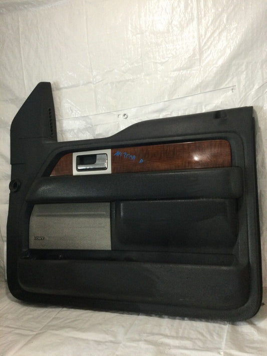 2009-2014 Ford F-150 F150 Crew Cab Front Right Passenger Door Trim Panel OEM