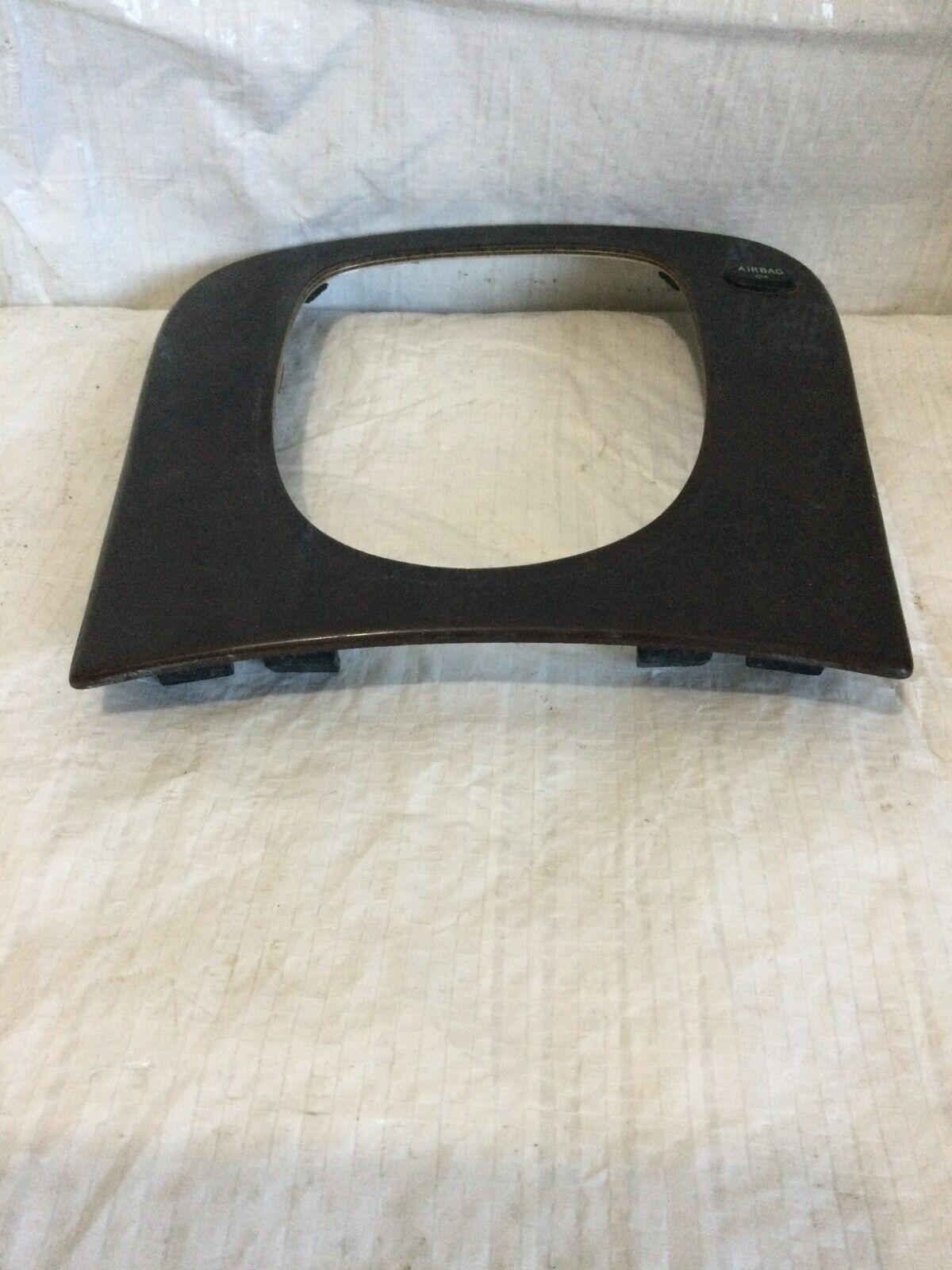 2004 Mercedes Benz W220 S500 S430 Center Console Shifter Bezel Trim Wood OEM