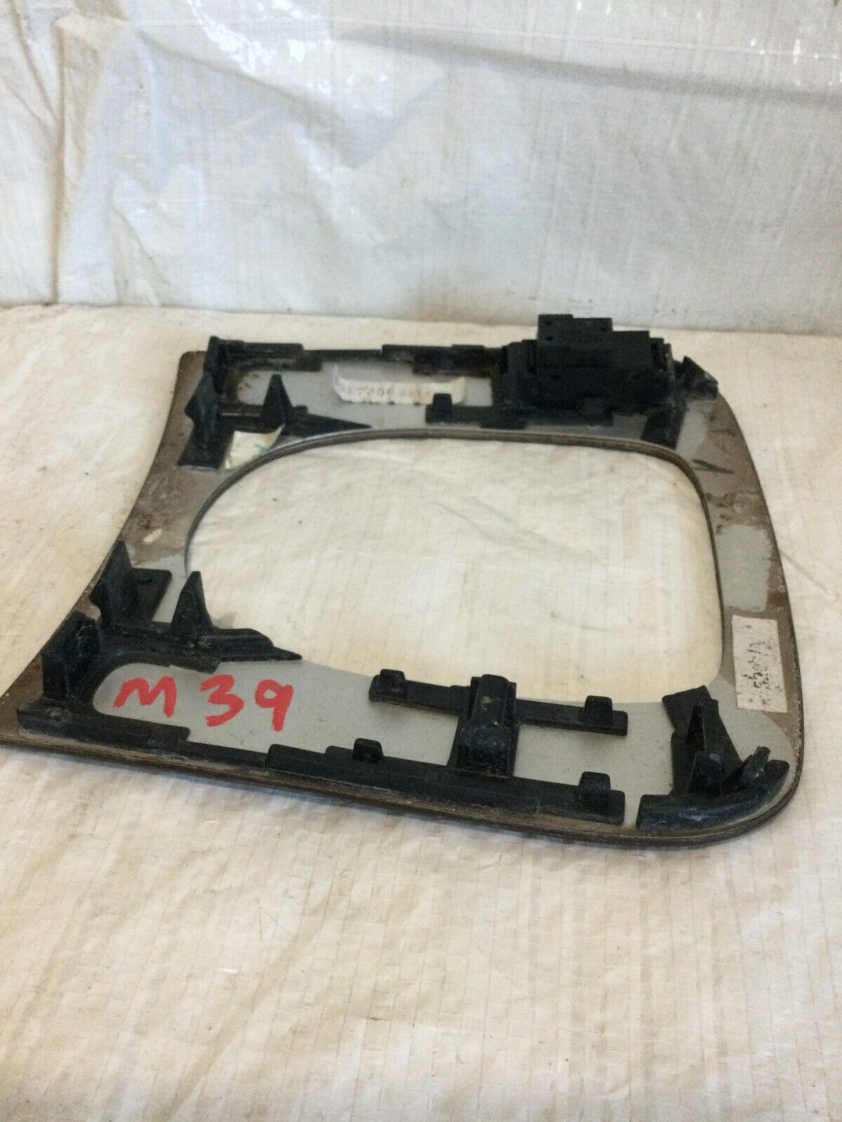 2004 Mercedes Benz W220 S500 S430 Center Console Shifter Bezel Trim Wood OEM