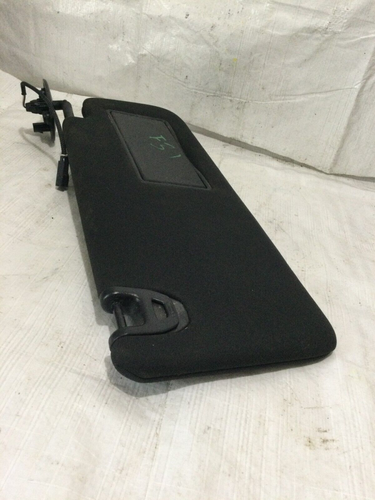 2019-2023 Dodge Ram 3500 Right Passenger Sun Visor Illuminated Black OEM