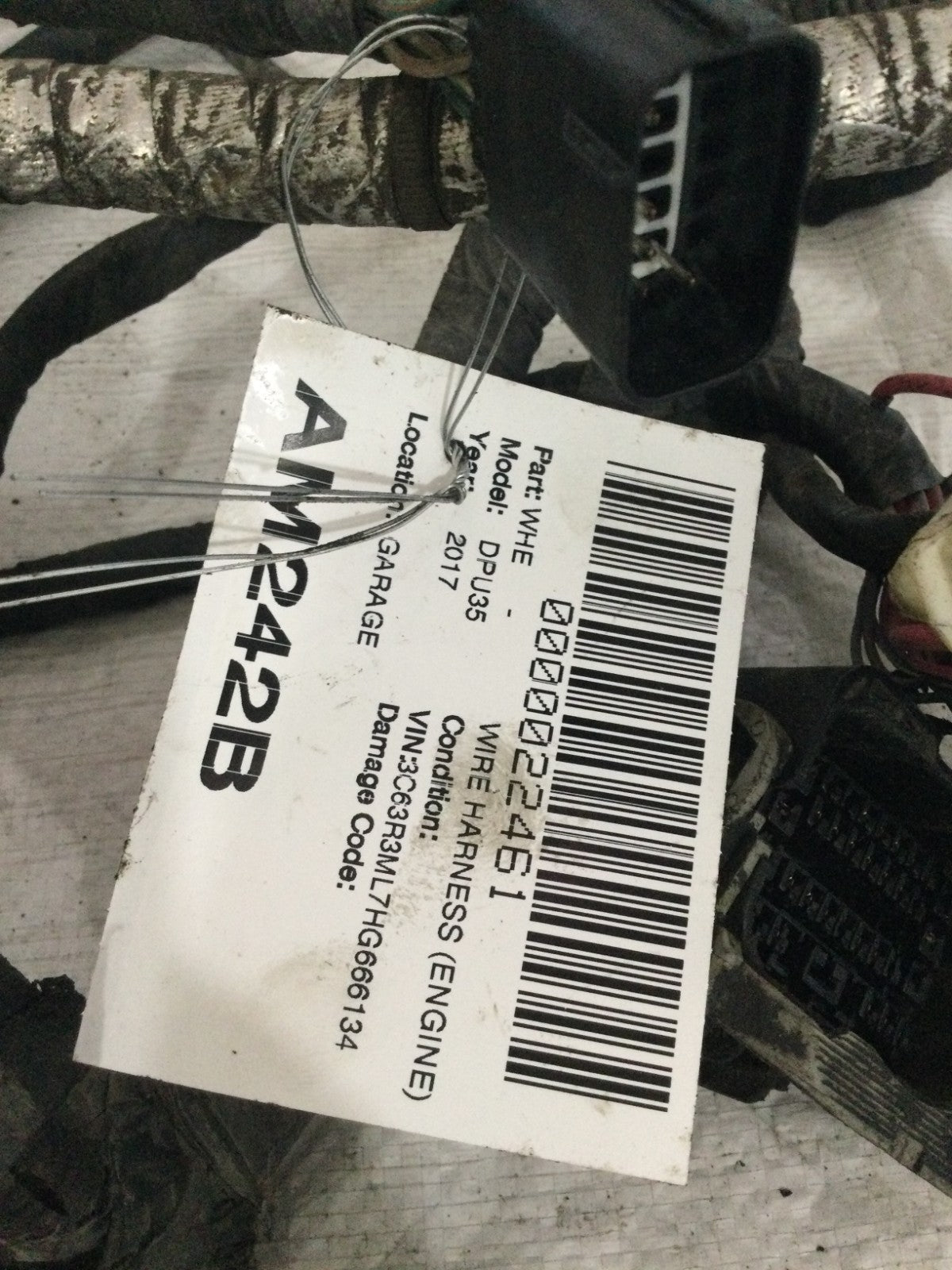 2017 Dodge Ram 3500 6.7L Engine Wiring Harness OEM