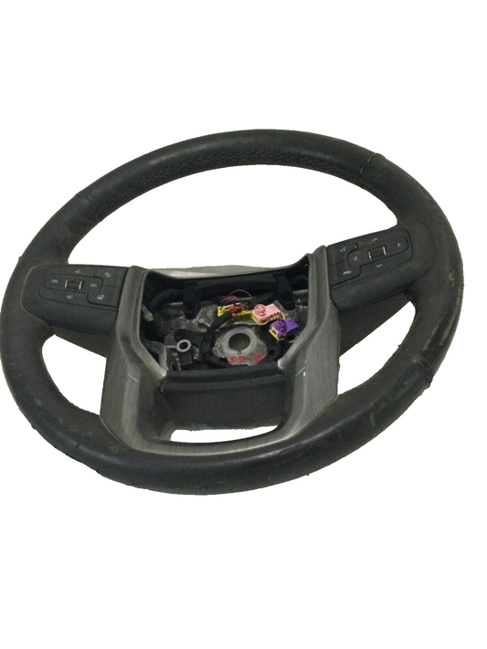 2021 GMC Sierra 3500HD Denali Crew Cab Steering Wheel 84946336 OEM