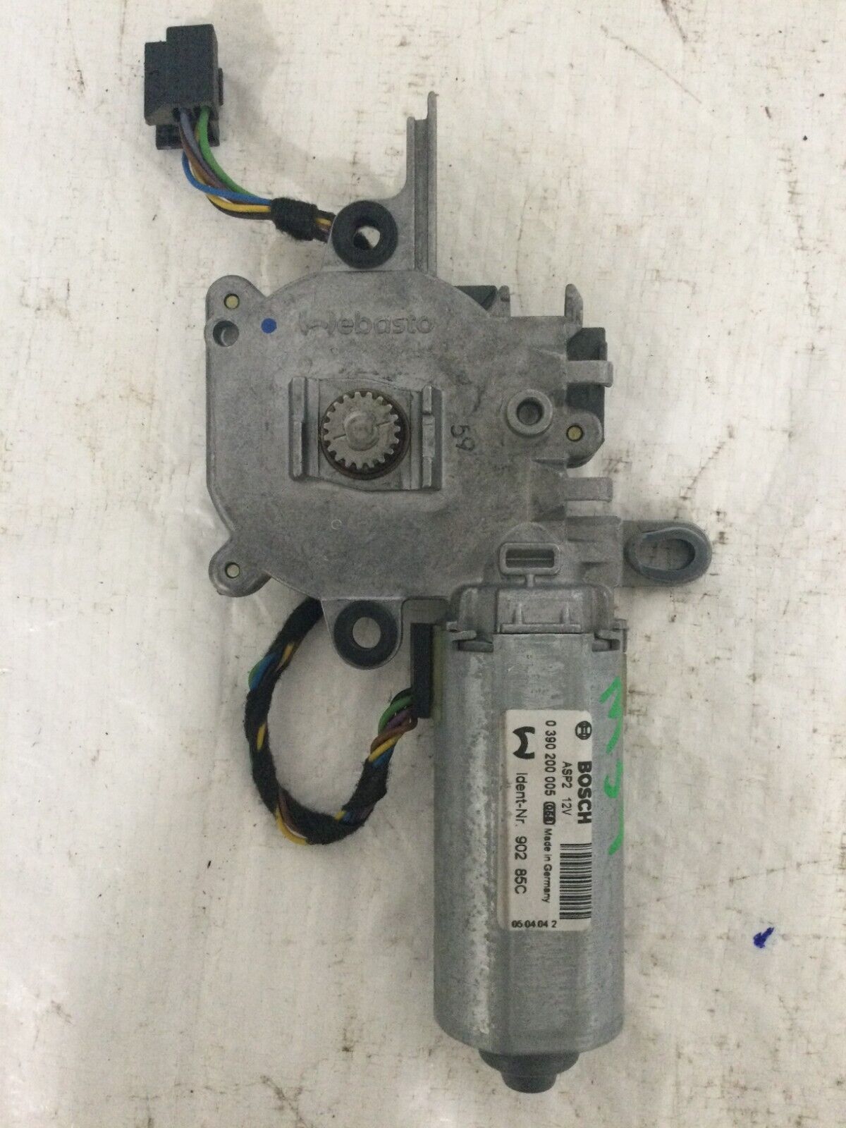 2004 Mercedes Benz S430 SunRoof Motor OEM