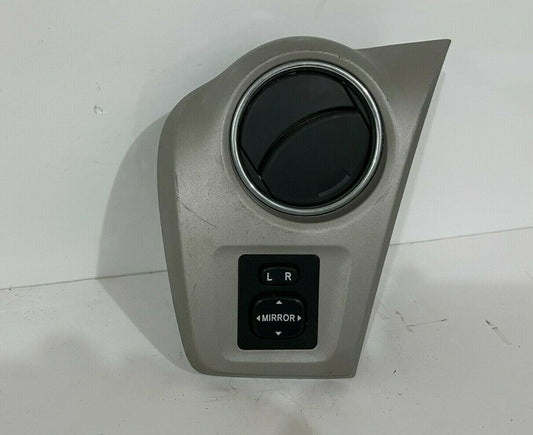 2009-2013 Toyota Matrix Dash Left Air Vent W/ Power Mirrors Control Switch OEM