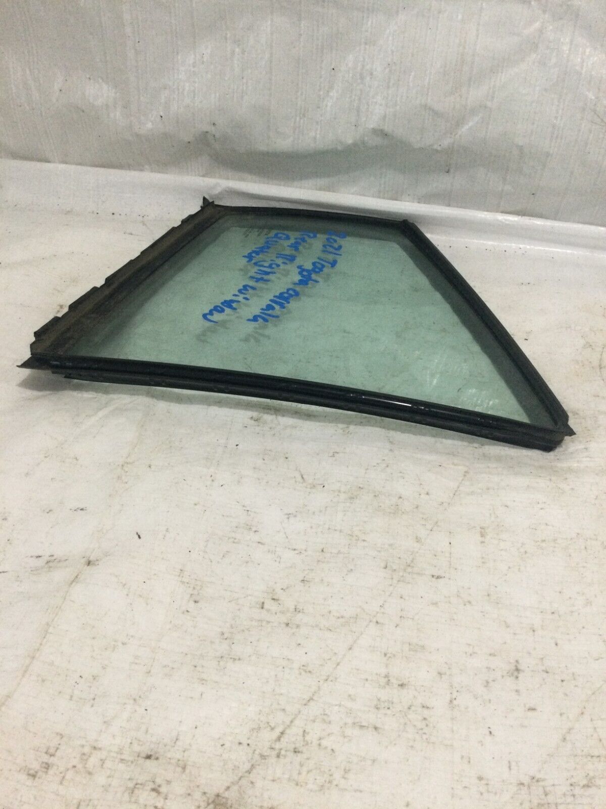 2020-2021 Toyota Corolla Rear Right Door Window Vent Glass OEM