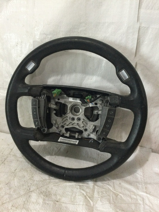2004 BMW 745I Black Steering Wheel W/ Control Buttons OEM