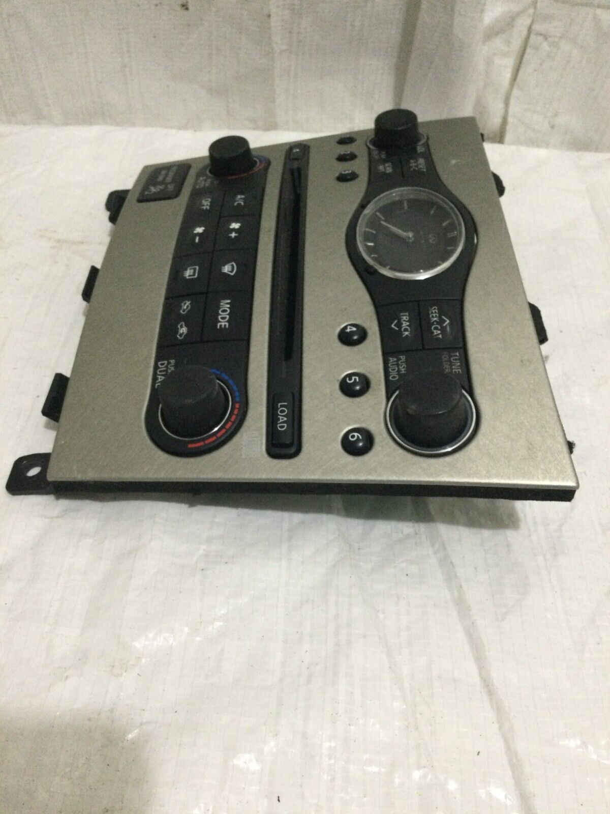 2007-2008 Infiniti G35 Radio Face Plate OEM