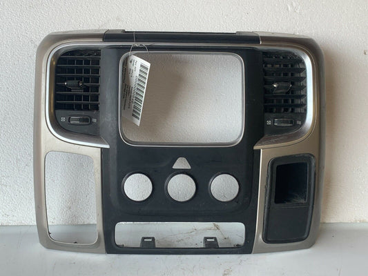2013-2018 Dodge Ram 1500 2500 Center Dash Radio Trim Bezel 1VY951X9AC OEM