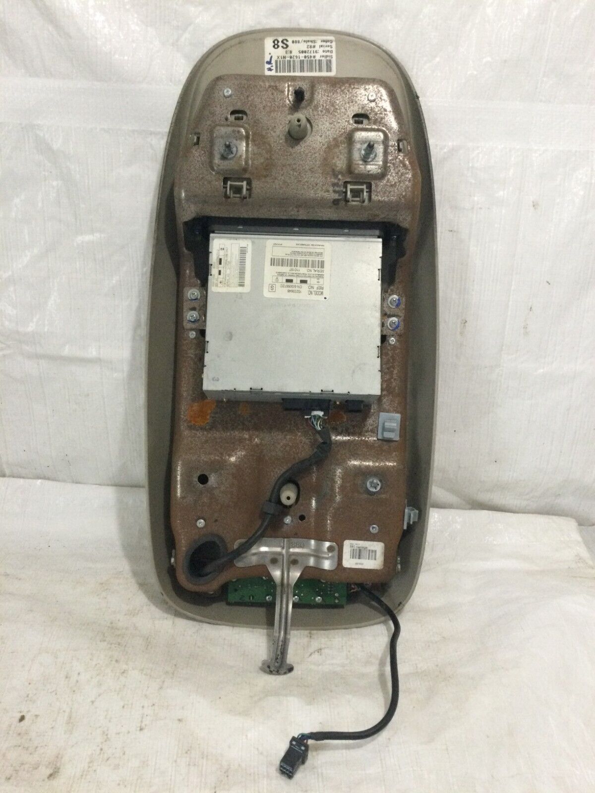 2002-2006  Dodge Ram 2500 Gray Overhead Homelink Roof Console Dome Light