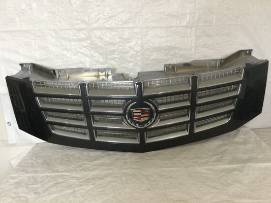 2009 Cadillac Escalade Black Painted Chrome Front Upper Grille 25778728